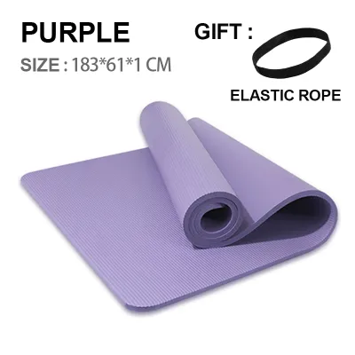20MM NBR Yoga Mat Non Slip Thick & Soft Comfortable for Exercise
