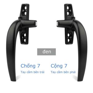 Tay cài cửa nhôm không đệm vát. được đúc nguyên khối -LUMBL