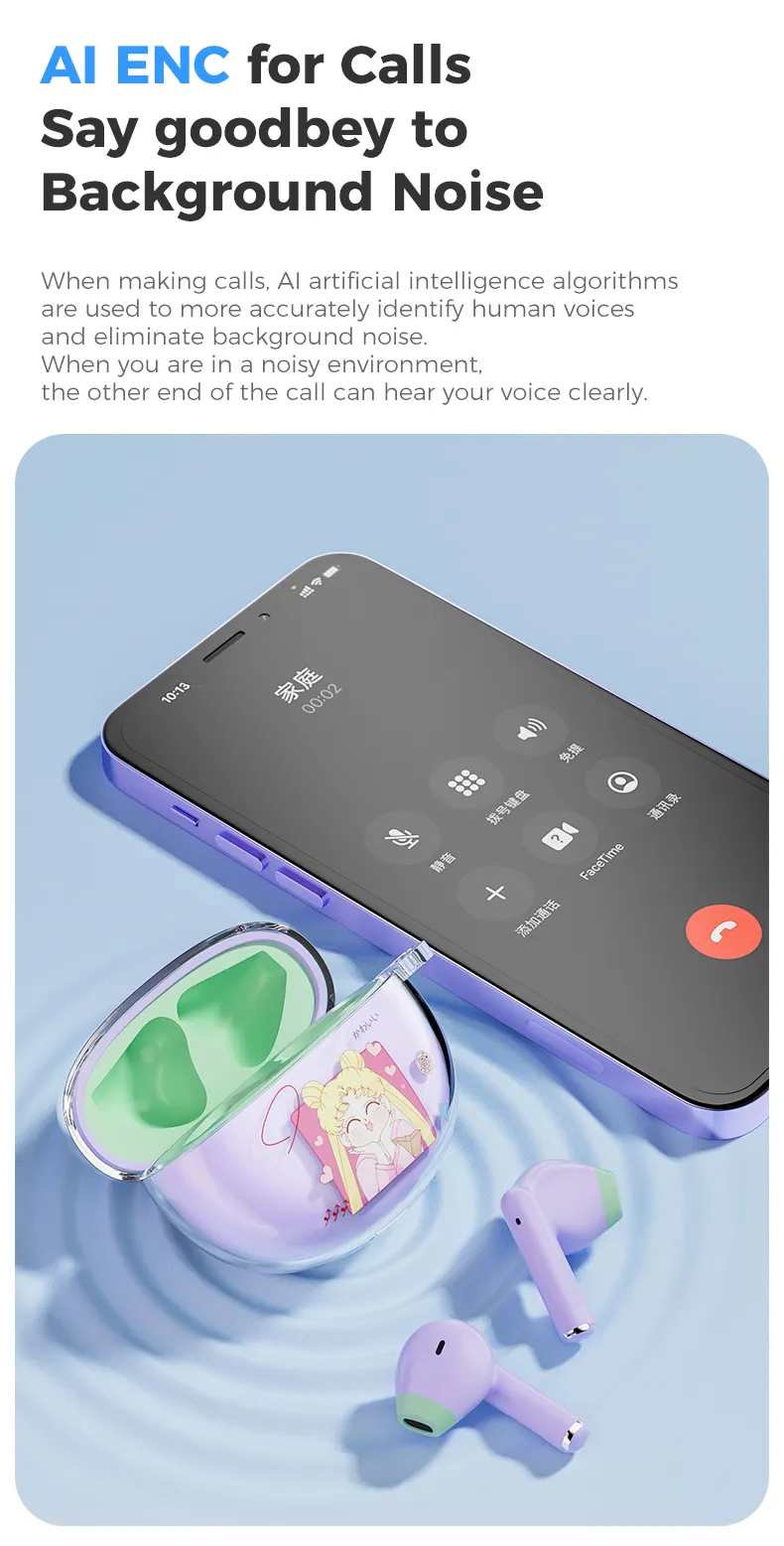 realfit F2 หูฟังบลูทูธเบสที่ยอดเยี่ยมหูฟังไร้สายพร้อมไมโครโฟน 5H เล่นยาวสไตล์เดียวกันกับ Bass หูฟัง Lenovo LP40 Pro