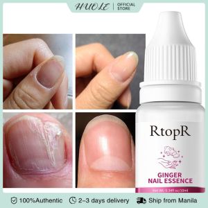 HUOLE RtopR 10ml Ginger Nail Care Essence Nail Essential Oil Onychomycosis Nail Repair Serum Liquid Nourishing Toe and Finger Nail Mild and Non-irritating