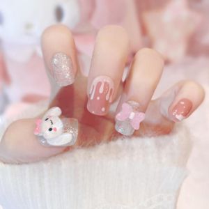 Popular Diamond Nail Patch Nail Finished Product Wearable