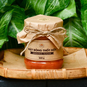 Đường thốt nốt  dạng sệt - Đường chảy organic - Mật bông thốt nốt nguyên chất - đặc sản An Giang CÁI NÓN LÁ