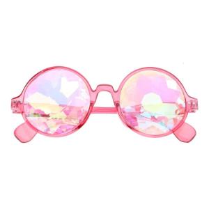 Kaleidoscope Rave Glasses Festivals Goggle Rainbow Sunglass Kaleidoscope Sunglass Prism Refraction Glasses Adult Kids