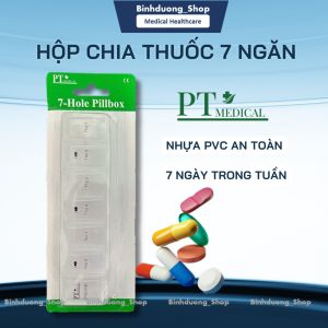 Hộp chia thuốc 7 ngày PT Medical - Giải pháp tối ưu cho người bận rộn