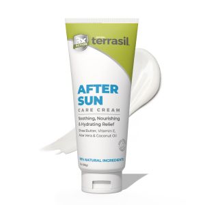 terrasil After Sun Care Lotion with Aloe Vera Tropical Scent 3oz Soothing Sunburn Relief.Aloe Vera Shea Butter Coconut Oil & Vitamin E. ing Natural Body Lotion