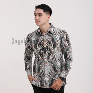Jayabaya Batik SAVANA Kemeja Katun Furing Lengan Panjang