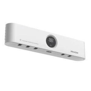 MeeGoo Toothbrush Sterilizer Smart Induction UV Light Sterilizer Wall-mounted Toothbrush Holder With LED Display