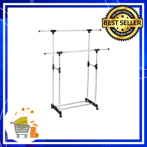ClothesRack Double Pole - Rak Gantung Baju / Rak Baju Double Pole / Gantungan Baju