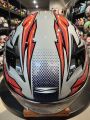 SPYDER Fuel S2 Rage Half Face Dual Visor Helmet with Free Extra Clear Visor. 