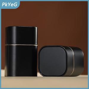 PkYeG Trà di động hộp màu rắn trà kín hộp teaware lưu trữ container tinplate có thể Cà Phê Hộp đường nhà bếp lưu trữ