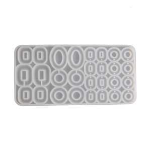 Silicone Earrings Moulds Jewelry Pendant Moulds Suitable for Multi Circle Designs Perfect for Enthusiasts and Crafters