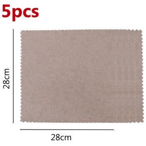5/10Pcs Reusable Magic Cleaning Cloths Natural Luffa Plant Fiber Dishcloths Super Absorbent Towels Kitchen Non-stick Oil Cloth