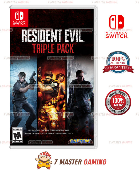 Capcom Resident Evil Switch Physical Resident Evil Triple Pack