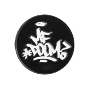 MF DOOM Brooch Hip-hop Music Enamel Badge Pin Clothing Bag Accessories Gift