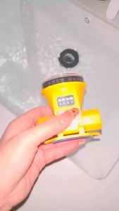 Waterproof high-brightness headlamp TYPE-C Power display camouflage long-lasting outdoor small headlamp bestseller