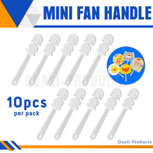Quali-Products - 10pcs Small Fan Handle Stick for Souvenirs