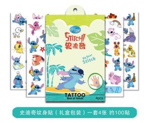 Disney Kids Tattoo Sticker For Kids (4Pcs) Unicorn Waterproof Tatoo Name Sticker Temporary Floor Tattoo Ready Stock