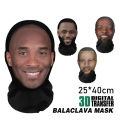 Topeng Halloween Cosplay Kobe/Curry/James/Durant 3D Seamless Magic Funny Celebrity Face Mask uni Bandana Tube Neckchief gaiter Warmer Face Cover Head Scarf Headband Headwear Masker Penutup Kepala Topeng Wajah 3D. 