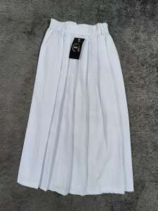 Rok Putih Panjang Seragam Sekolah Sd Perempuan Kelas 1-6