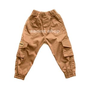 Celana Jogger Cargo Anak Laki laki Terbaru / PDL Anak Cowok Premium Murah