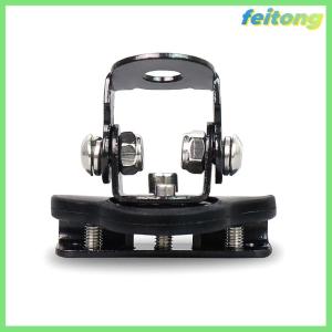 【feitong】🚕🚕【HOT SALE】 2Pcs Stainless Steel Universal Car Auto Hood LED Work Light Mount Bracket Holders Clamp Engine Cover Light Mounting Clamp