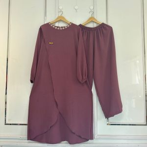 Setelan Tunik Wanita Terbaru - Miyuki Set Tunik Ld 140cm