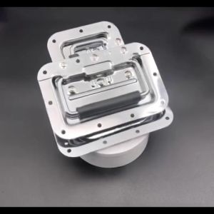4pcs BIG Flight Case Tour Case Metal Handle Speaker Box Recessed Handle With Rubber Grip Heavy Duty