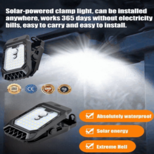 💥10 years 0 electricity units💥Solar fence light with sensor solar clip light / solar fence light with sensor