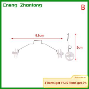 Cneng 1Set Foam Hand Throwing Glider Landing Gear Kit with Wheel Airplane Accessories
