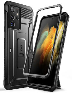 SUPCASE UB Pro for Samsung Galaxy S21 Ultra 5G (2021 Release) Case Without Screen Protector with Full-Body Rugged & Kickstand Cover