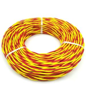 Twisted Pair Wire 18AWG 1.5 Square RVS Cable 20m 50m 100m Pure Copper Core Soft Wire 2 Core Power Colorful Cords