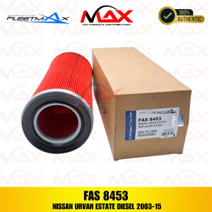 FAS 8453 FLEETMAX AIR FILTER FOR NISSAN URVAN ESTATE DIESEL 2003-15