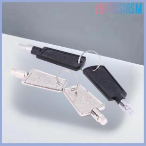 【Enthusiasm】🌟🌟【Hot Sale】🎈 2Pcs Freezer Refrigerator Door Key Lock Pentagon Keys Part Accessories For Haier