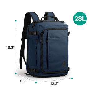 BAGSMART Travel Backpack 15.6 Inch Laptop 28L/38L Waterproof Large Capacity Carry On Daypack Travel Duffel Bag With Shoe Compartmen