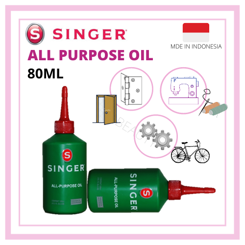 SINGER Sewing Machine Oil (80cc) Multi Purpose Oil Lazada