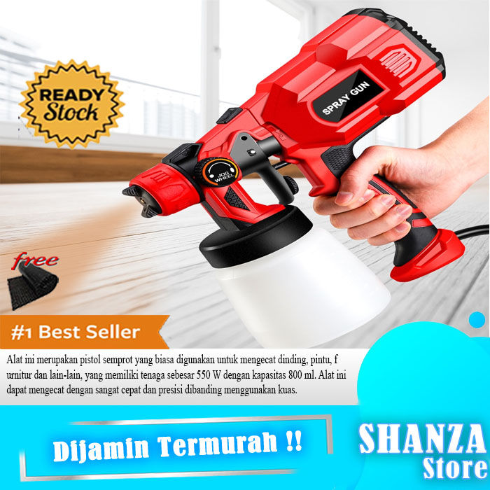 BISA COD AFABEITA Pistol Semprot Cat Dinding Spray Gun