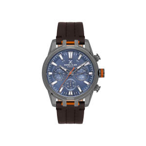 (1 Year Warranty) Daniel Klein  Mens Chronograph Watch DK.1.13803 Leather Strap