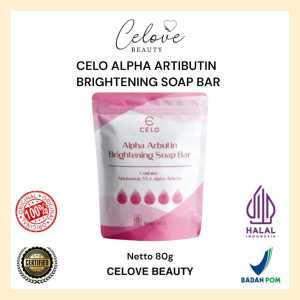 CELO ALPHA ARBUTIN BRIGHTENING SOAP - CELO SABUN ALPHA ARBUTIN BRIGHTENING SOAP BAR