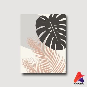 HIASAN DINDING DAUN ABSTRAK MONSTERA PAJANGAN DINDING DAUN WALL DECOR DAUN DEKORASI BUNGA MONSTERA