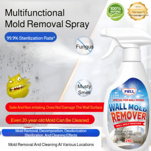 Mold Remover/Mildew Cleaner Spray/Wall Stain Remover/Anti-Mold Protection/Wallpaper Cleaner/Deep Cleaning/Home Care