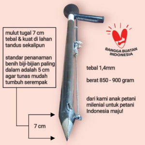 alat tanam jagung kacang tanah kedelai benih biji-bijian SIMPLE PLANTER PRAKTIS