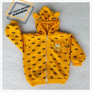 Jaket bayi/Sweater bayi motif baby cat Terlaris