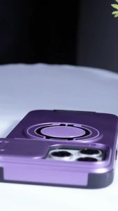 Luxury Magnetic Ring Armor Shockproof Case For OPPO Reno 14 14F Reno14 Pro Reno14F Magsafe Wireless Charge Cover