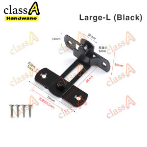 ClassAHW Stainless Steel Door Swivel Bolt Door Latch Hasp Lock Swing Bolt Sliding Door Gate Latch Selak Pintu Pusing