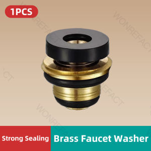 Brass Faucet Washer Sealing Ring Unnecessary PTFE Sealing Tape Durable Hot And Cold Water Faucet Silicone Washer Quick Installation