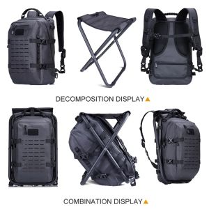 Tas Ransel Tactical Tas Punggung Kursi Tas Serbaguna Kursi Lipat