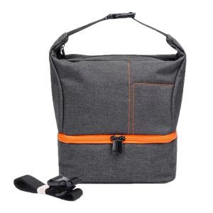 LENMAX. Single Shoulder DSLR Camera Bag Insert Partition Waterproof Camera Handbag Photography Equipment Scratch-proof Photography Bag Outdoor Travel