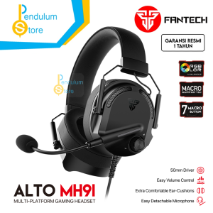 Fantech ALTO MH91 Multiplatform Headset Gaming Mobile FREE AUDIO SPLITTER