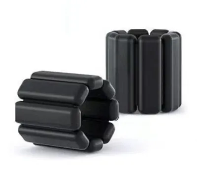 [SG STOCK] Adjustable Gym Fitness Silicone Ankle Leg Energy Bangles hiding Wrist strength training Weights Bracelet