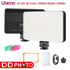 ULANZI Vijim LED VL120 Bi-Color 3200K-6500K CRI95+ 3100 mAh  ของแท้ ประกันศูนย์ในไทย 1 ปี